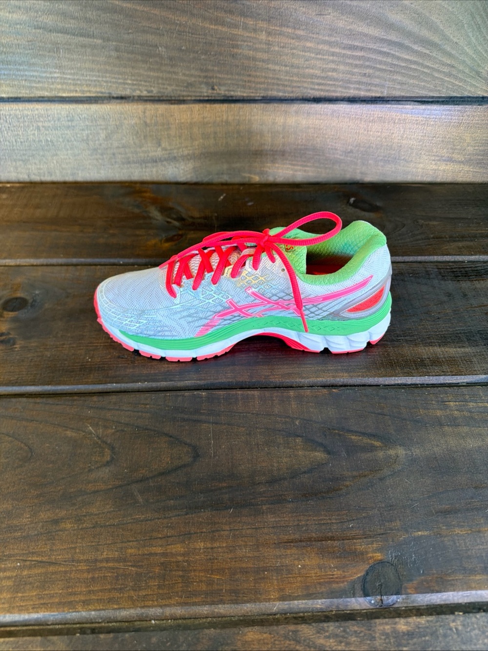 NEW ASICS Gel-Nimbus 17 Multicolor Sneakers Running Shoes Women Size 8.5 - Picture 9 of 12